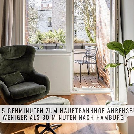 Have-A-Nice-Stay - Nahe Bahnhof - 20 Minuten Nach Hamburg - Trotzdem Ruhig Gelegen - 6 Minuten Zu Fuss Ins Zentrum Ahrensburg - Modern Eingerichtet Exterior foto